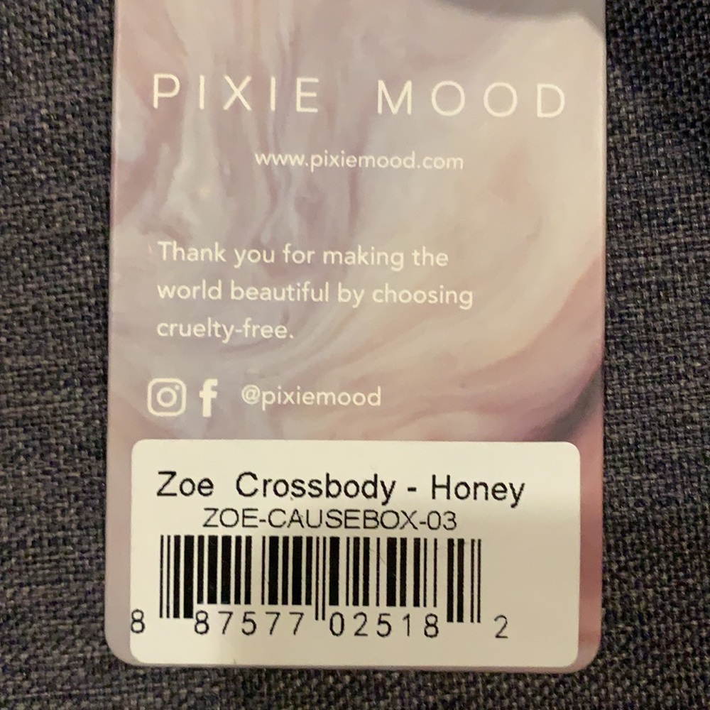 Pixie Mood- Zoe Crossbody Purse- Honey - Picture 8 of 8